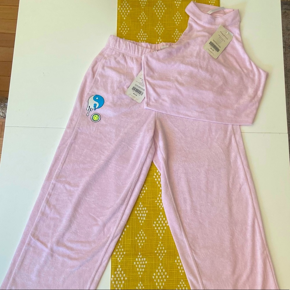 NWT fabletics terry cloth set